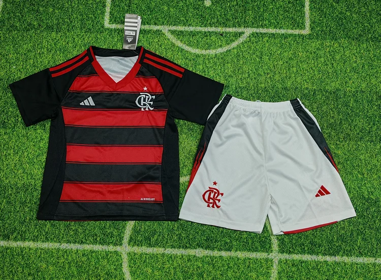 2025/26 Flamengo Home - Kids Jersey