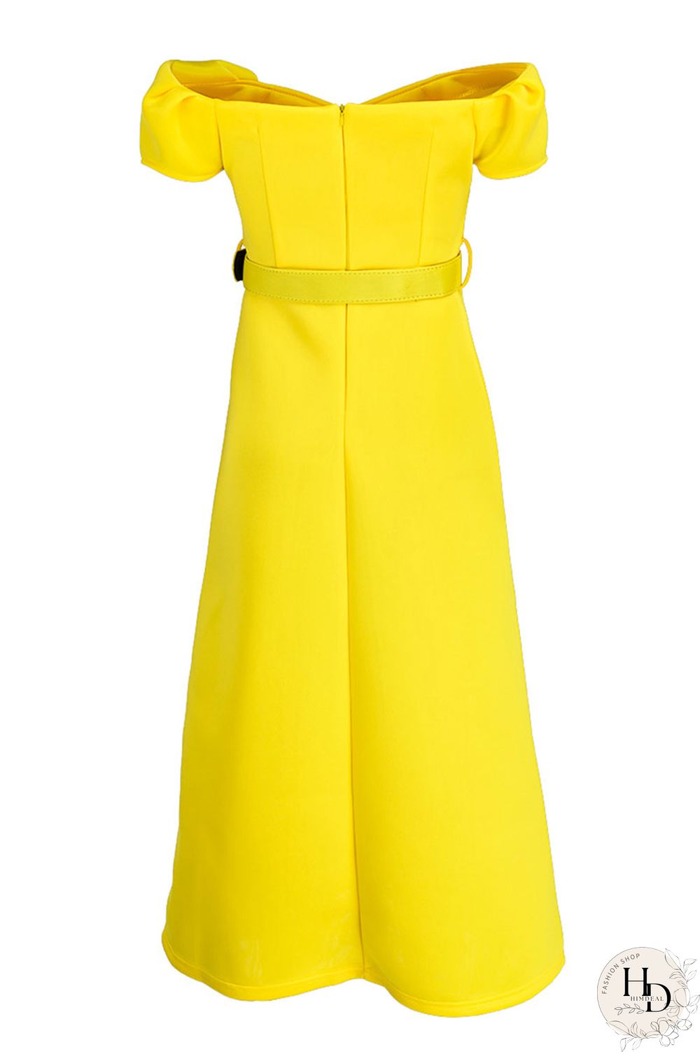 White Fashion Celebrities Solid Split Joint V Neck A Line Dresses