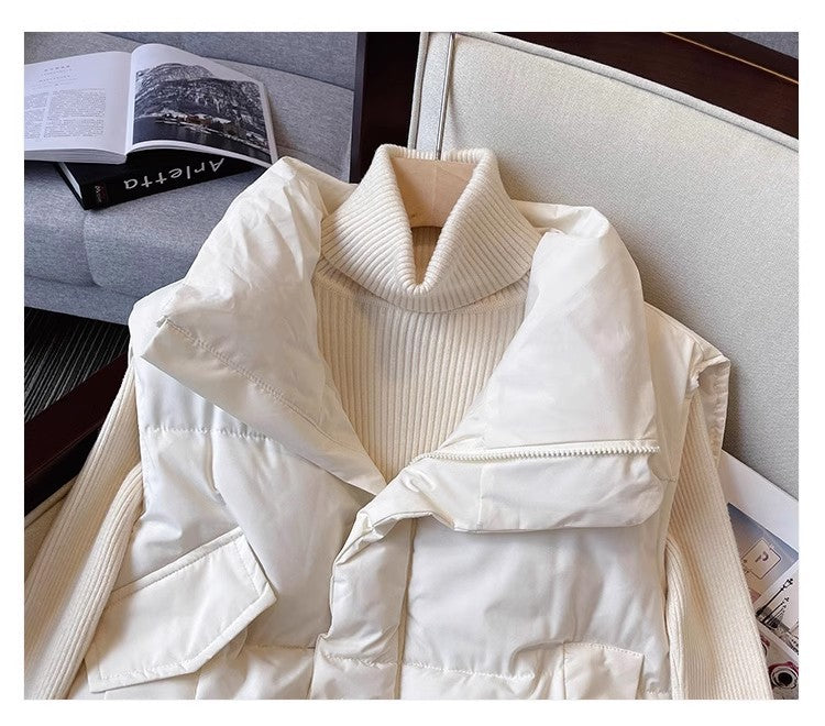 Women Half Sleeve V-neck Solid Color Dress