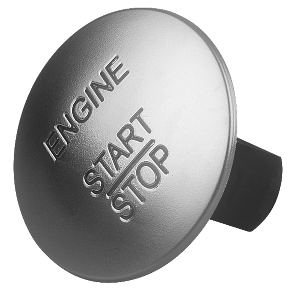 

Engine Ignition Start Stop Switch for Mercedes-Benz W164 W251 W204 -Silver, 501 Original