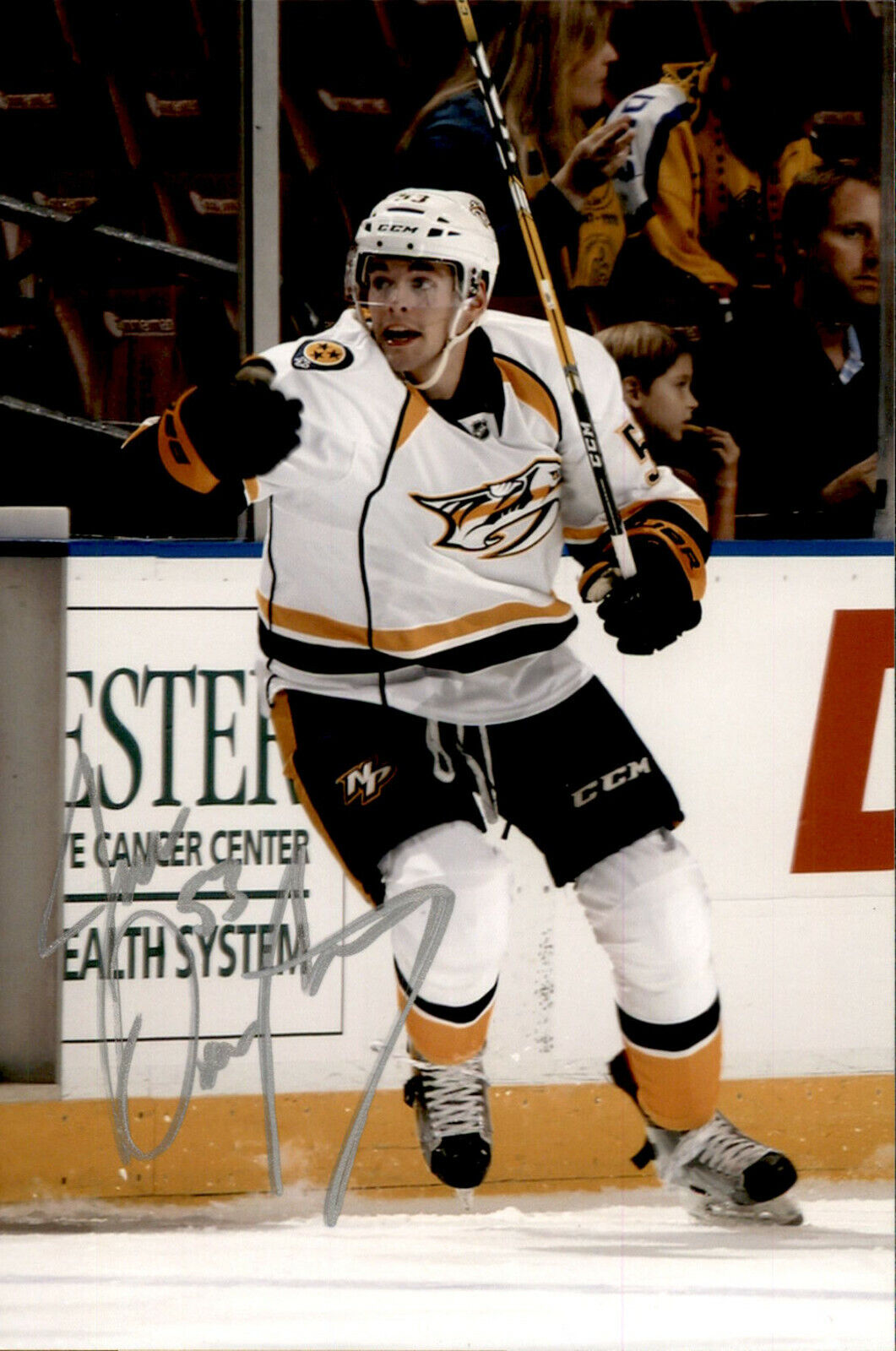 Jack Dougherty SIGNED autographed 4x6 Photo Poster painting NASHVILLE PREDATORS #5