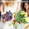 6pcs Diamond Painting Mandala Flowers and Animals Greeting Card Kits with Envelopes for Family Friend Gifts