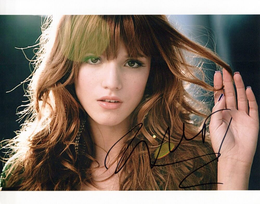 Bella Thorne glamour shot autographed Photo Poster painting signed 8x10 #16