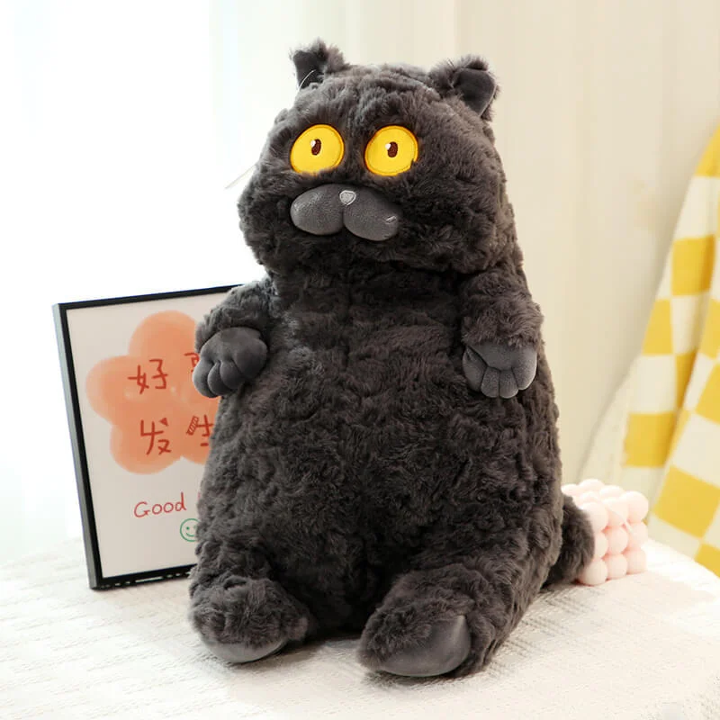 Cuteeeshop Cat Plush For Gift Friends Cat Body Pillow 16 inch Super Soft Stuffed Cat Pillow Squishy Toys 40cm