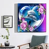 Diamond Painting-DIY Full Round Drill Dolphin