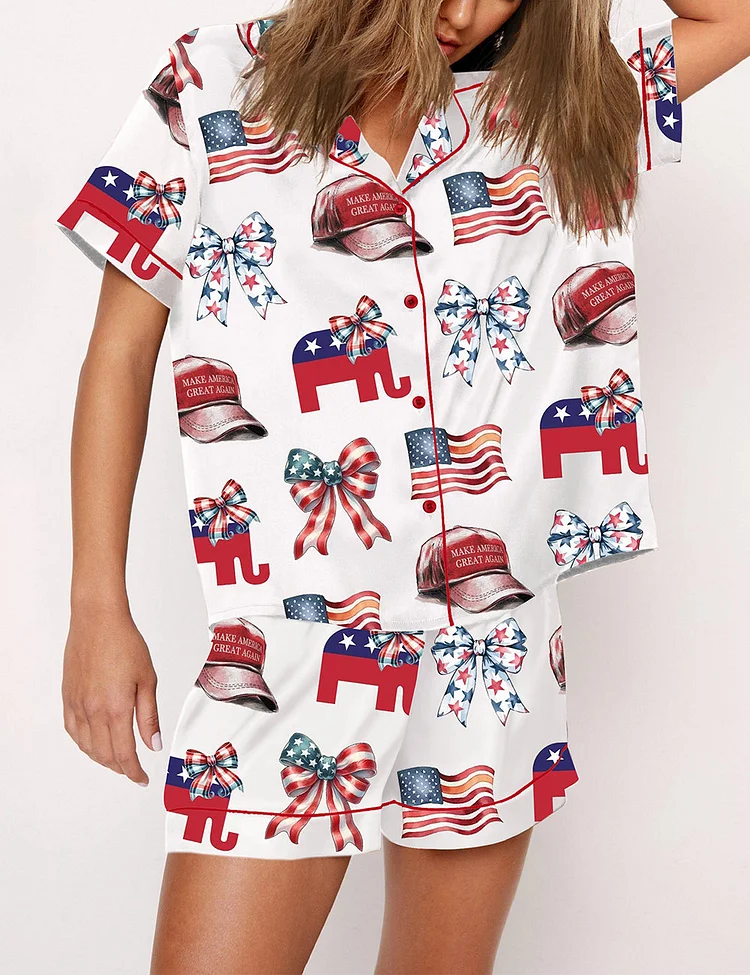 Women's America 2024 Pajama Set
