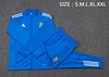 Real Madrid 25-26 Tracksuit Lake Blue Chandal