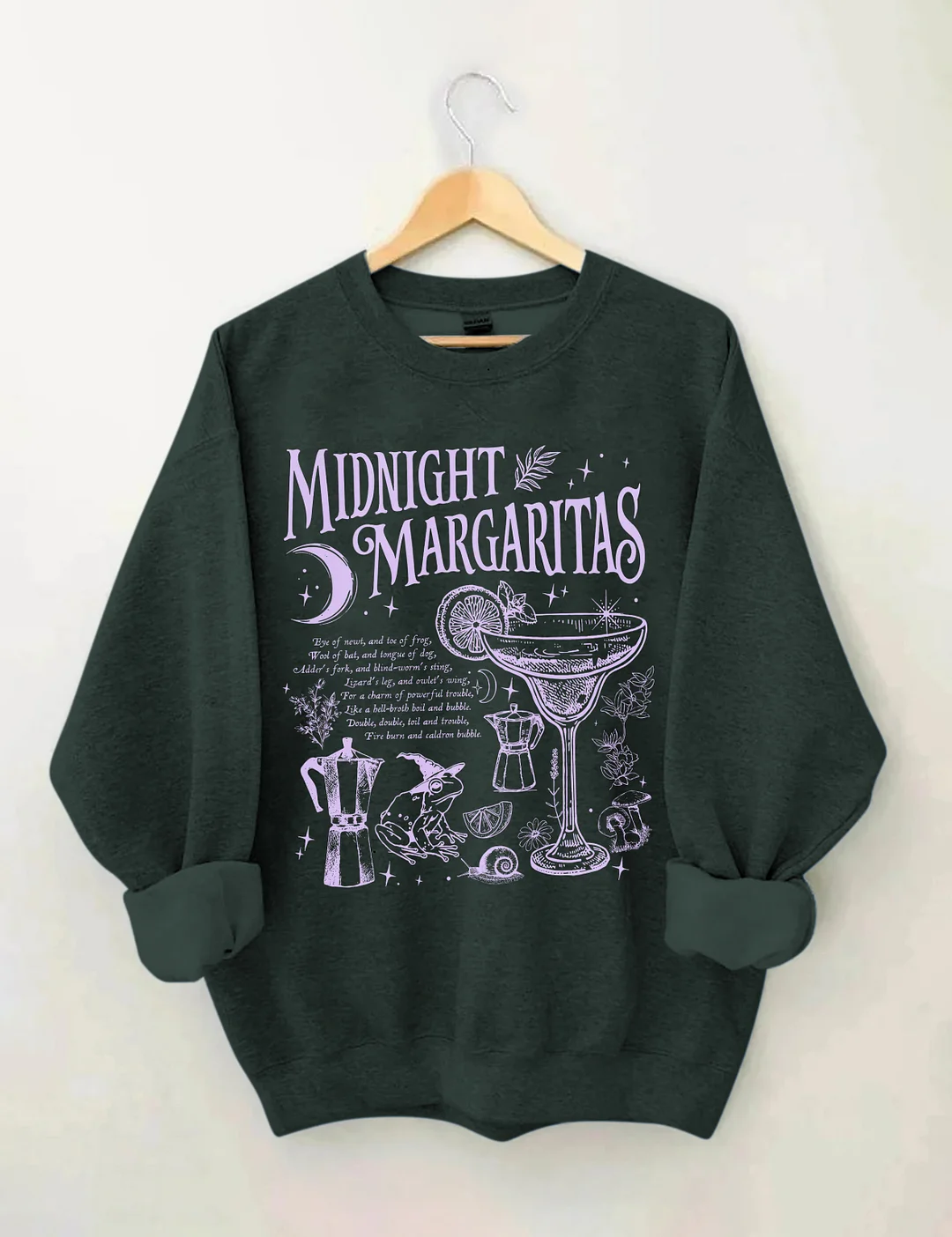 Midnight Margaritas Design Sweatshirt
