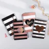 24PCS Loving Heart B5 / A5 / A6 / A7 Girls Portable Writing Paper Notebooks Diary Meeting Stationery Gift