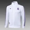 2025/2026 Real Madrid White Long Zipped Jacket Football Shirt 1:1 Thai Quality