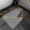Diatom Mud Drying Water Uptake Mat Modern Home Bathroom