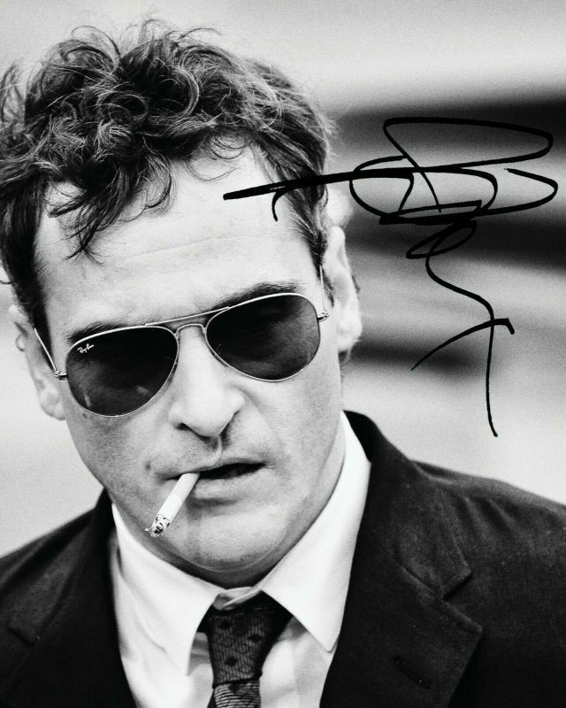 Joaquin Phoenix Autograph Signed Photo Poster painting Print