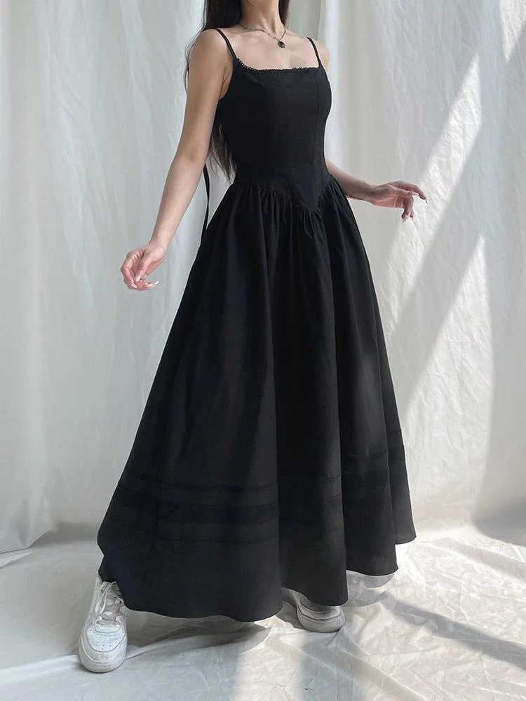 Abebey-Goth Strap Maxi Dress