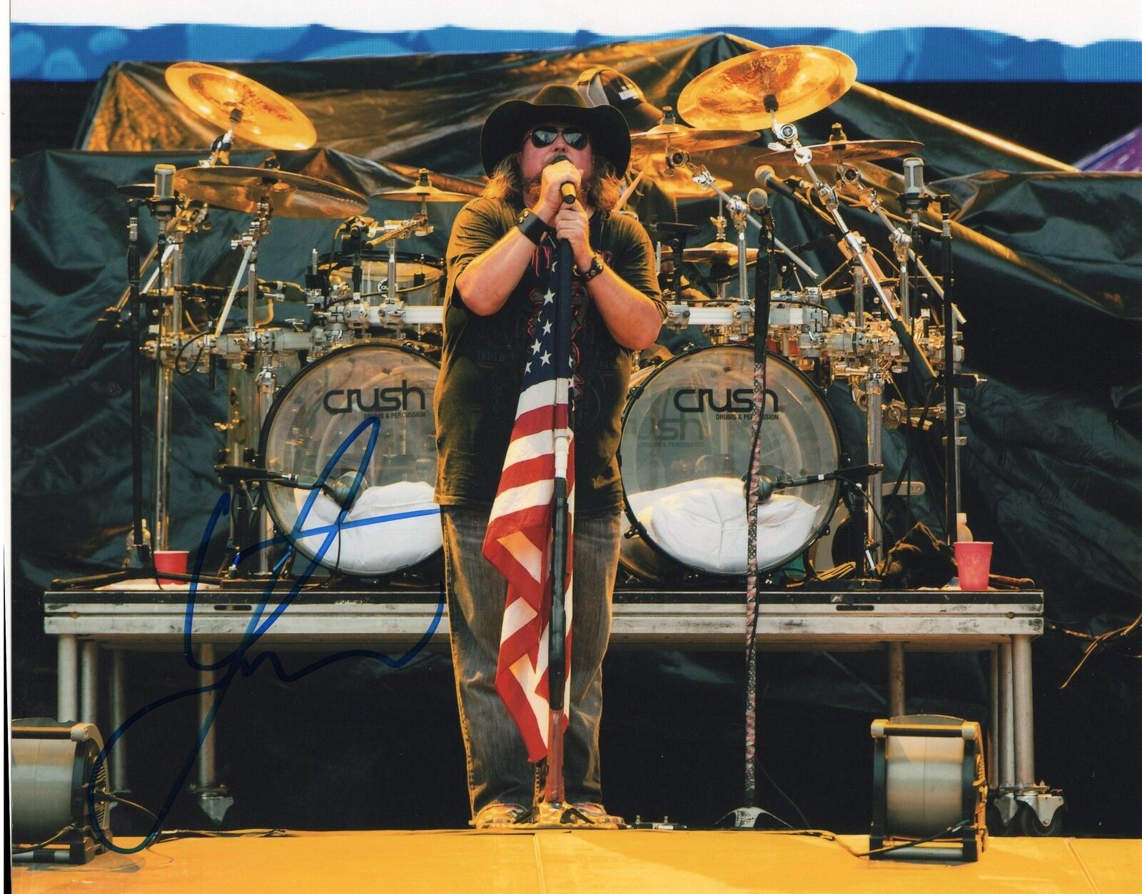 Colt Ford Country Music Star Declaration Signed 8x10 Photo Poster painting w/COA #1