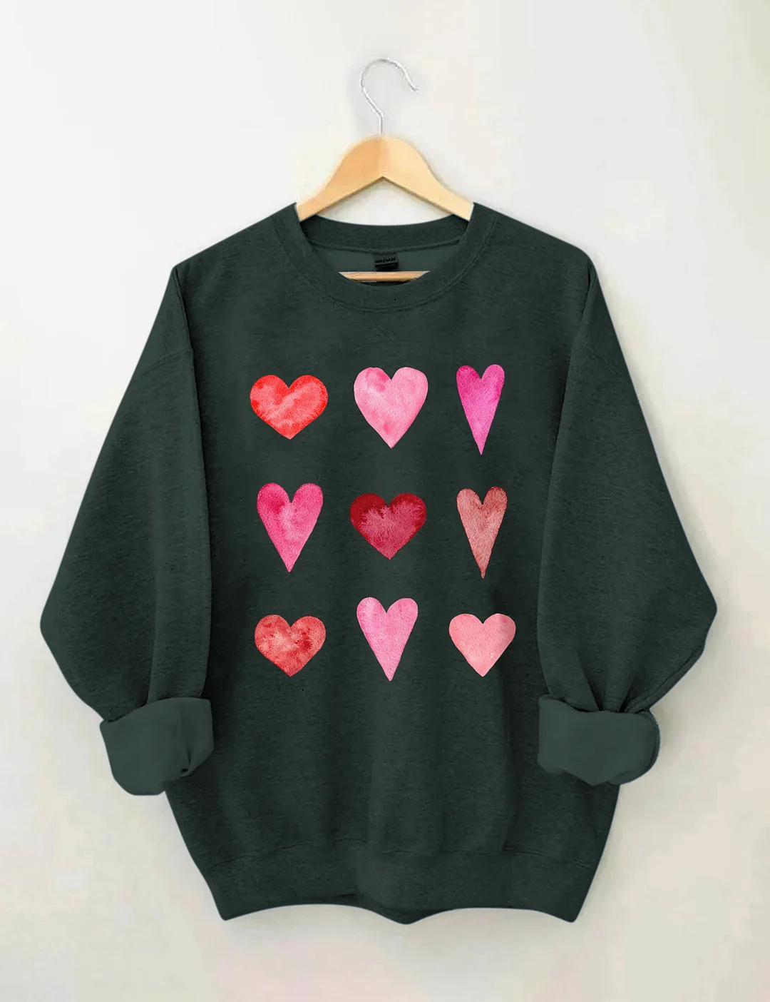 Valentine's Day Hearts Sweatshirt