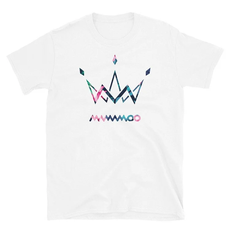 MAMAMOO Floral Logo Printed T-shirt