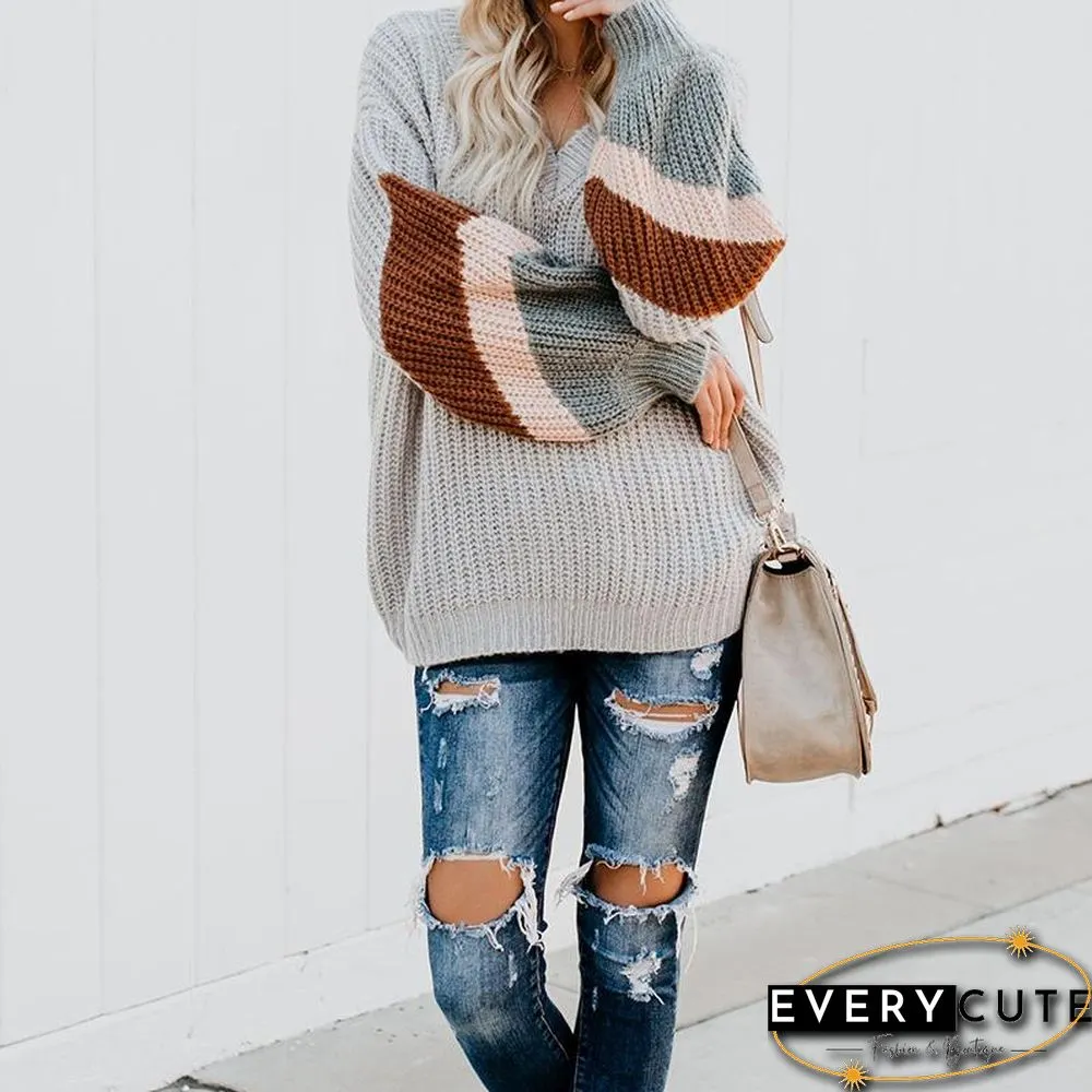V-neck Sweater Sweater