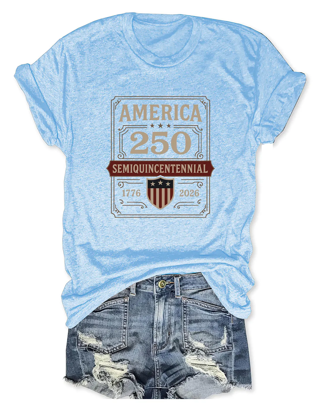 America 250 Years 1776-2026 T-shirt