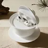 Original design creative white tea bowl/teacup/earphone case
