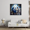 Jesus-11CT Stamped Cross Stitch 45*45cm/17.72*17.72in