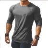 Slim Simple Casual Plain Men's T-Shirt by Inlyline