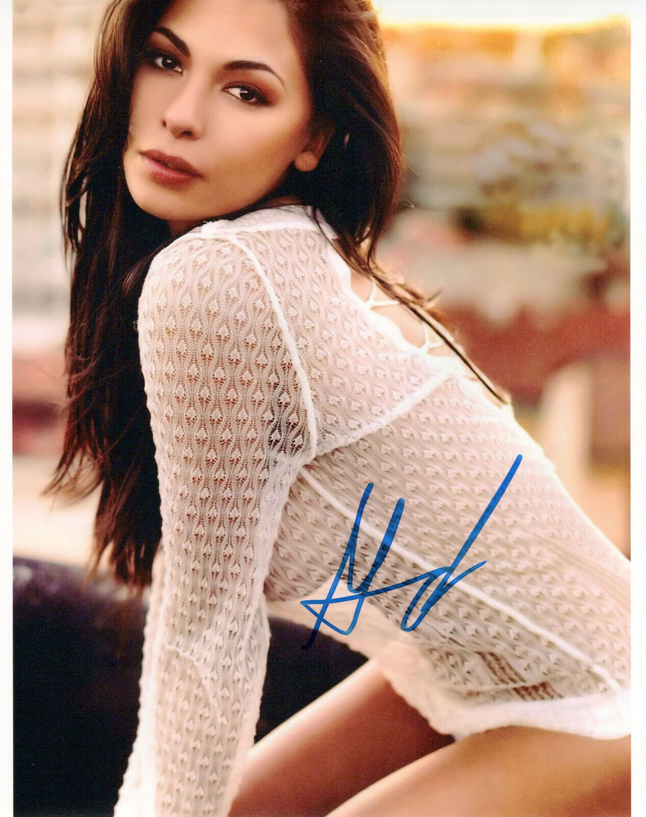 Moran Atias glamour shot autographed Photo Poster painting signed 8x10 #16