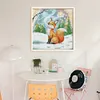 (Multi Style)Butterfly-Partial Embroidery 2 Strands 14CT Stamped Cross Stitch-45*35CM