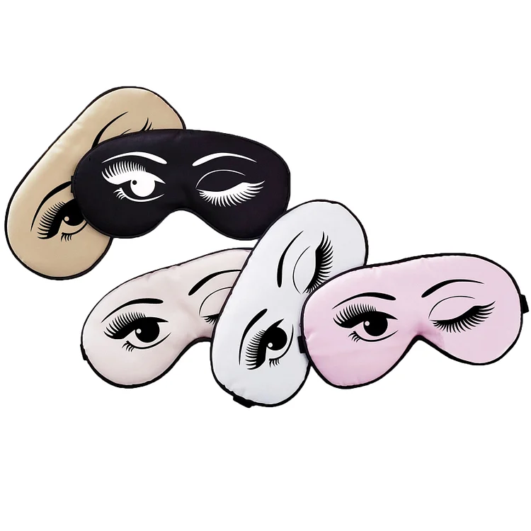 BlanketCute-Personalized Lovely Bedroom Fun Satin Eye Mask