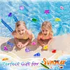 26Pcs Dive Gems Pool  with Treasure Box Diamond Jewel  for Swimming Pool