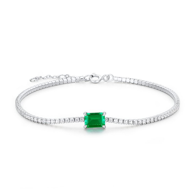 Emerald Diamonds 0.77CT.  Bracelets