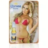 6pcs - Beer Pin Up Girl - Vintage Metal Signs(8*12Inch/12*16Inch)-Pin-up-girls
