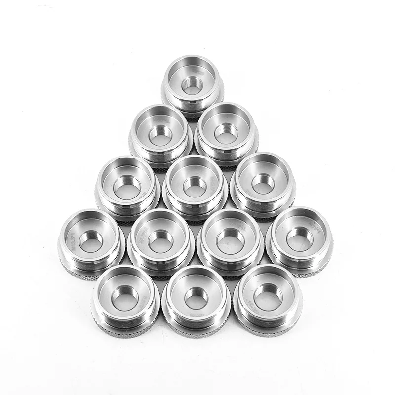 1/2x20, 1/2x36, M13.5x1, M14x1, M15x1, M16x1 Stainless Steel End Cap Cover Mount for Modular Solvent Trap all 1.375x24 Kit