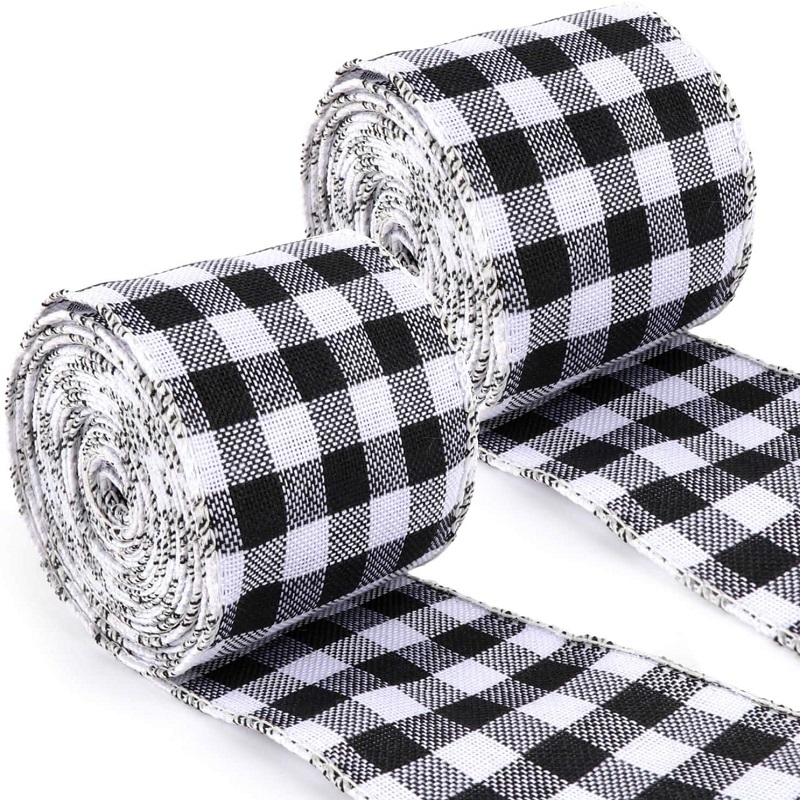 

2x Christmas Plaid Ribbon, 501 Original