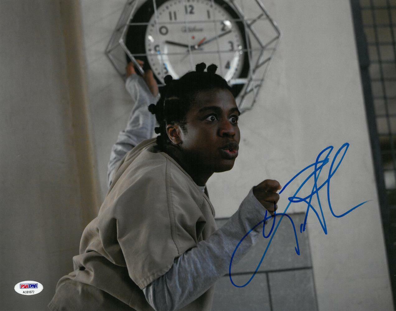 Uzo Aduba Signed OISTNB Authentic Autographed 11x14 Photo Poster painting PSA/DNA #AC81872