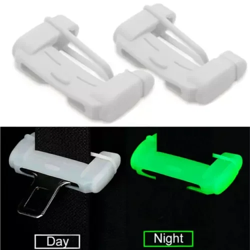 Dronehint 2x Universal Silicone Car Seat Parts Safety Belt Buckle Clip Cover Accessories  (For: GMC) Parts