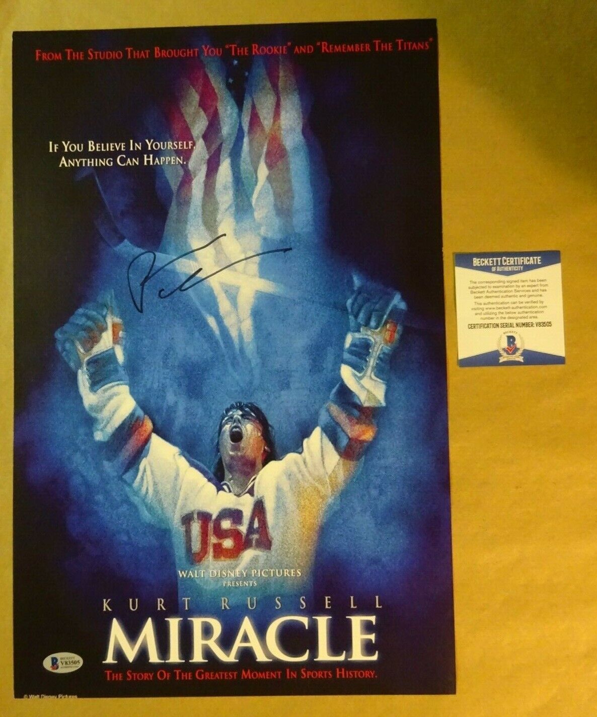 Signed PATRICIA CLARKSON Autographed MIRACLE 11x17