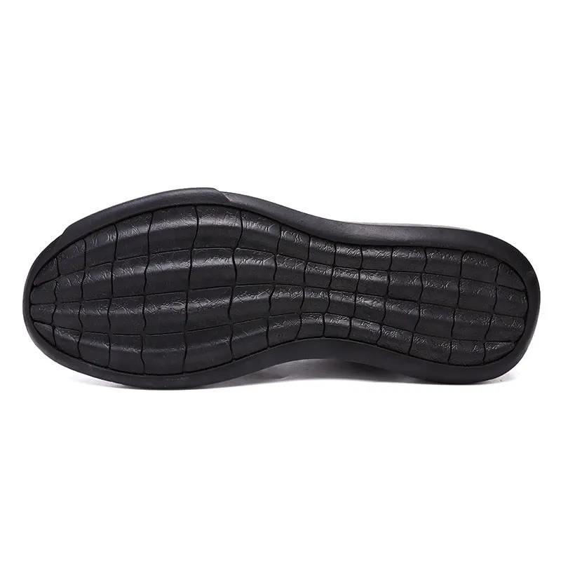 Winter Men Boots Genuine Leather Ankle Boots Men Winter Casual Shoes Men Waterproof Warm Fur Snow Boots for Men Botas JKPUDUN