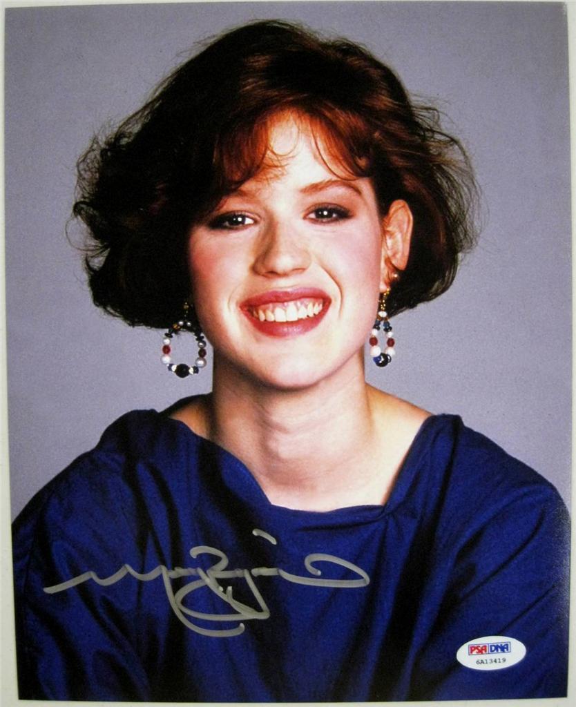 MOLLY RINGWALD Signed Sixteen Candles 8x10 Photo Poster painting PSA ITP COA Auto Autograph (C)