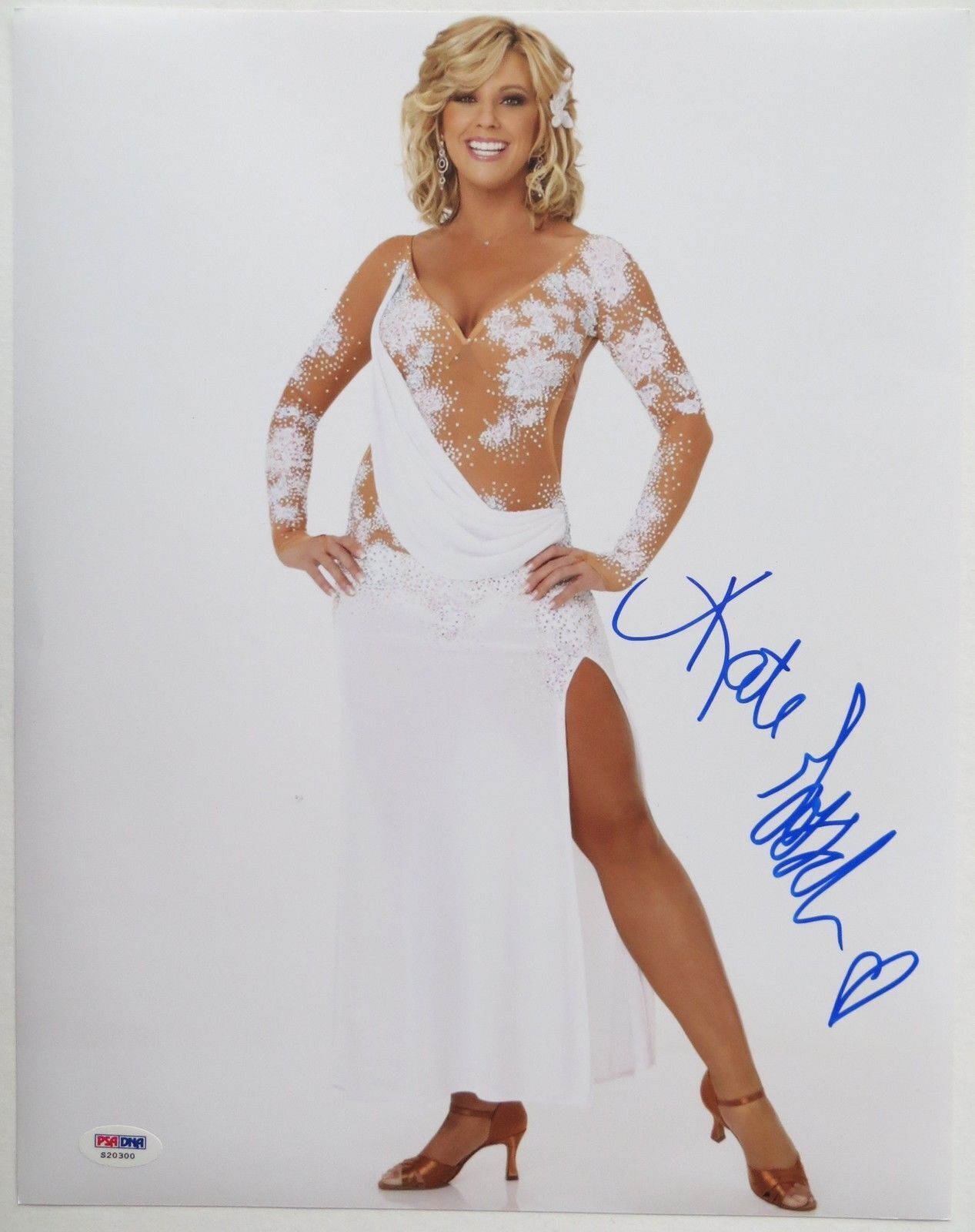 Kate Gosselin Signed DWTS Authentic Autographed 11x14 Photo Poster painting (PSA/DNA) #S20300