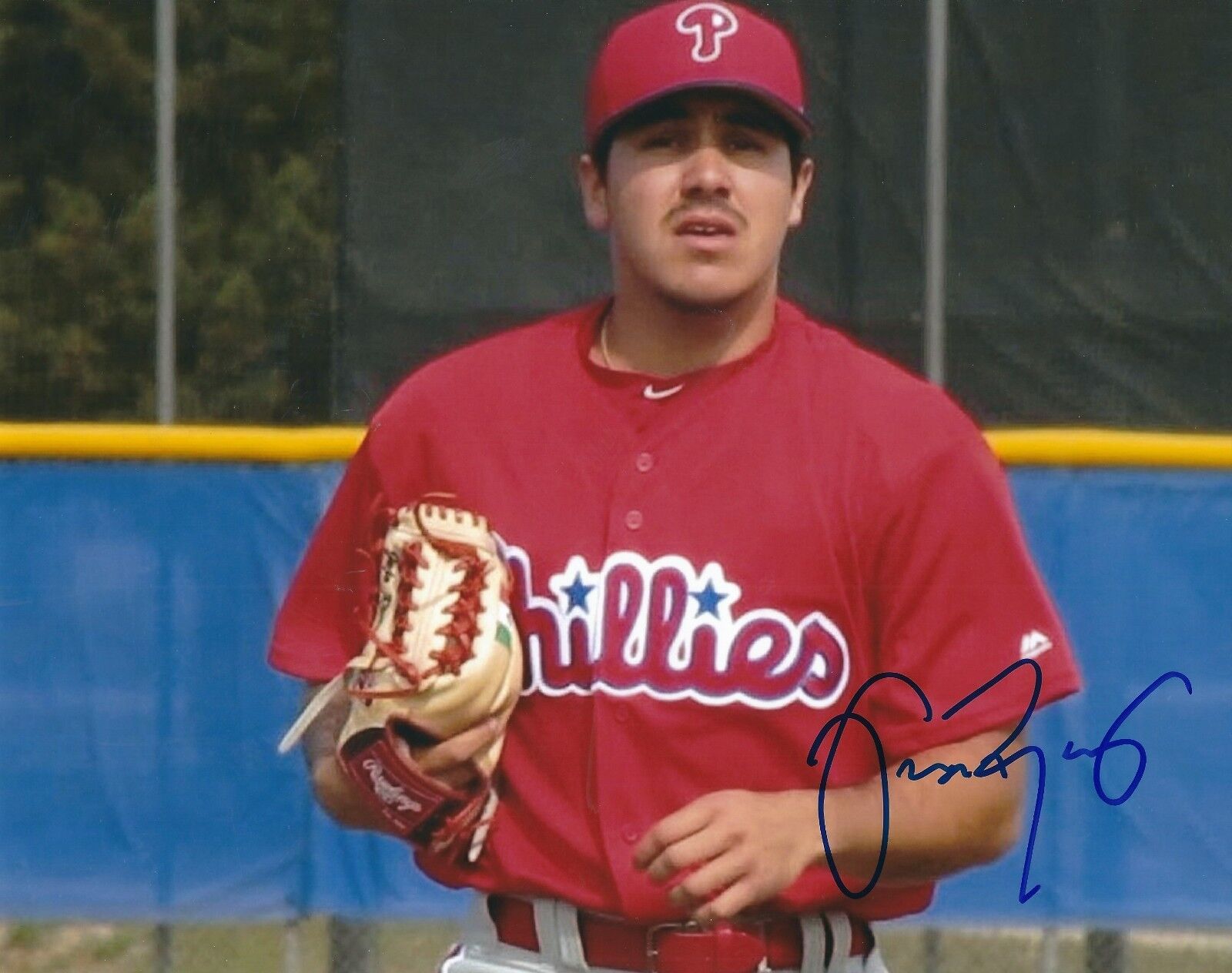 Signed 8x10 JOJO ROMERO Philadelphia Phillies Autographed Photo Poster painting- COA