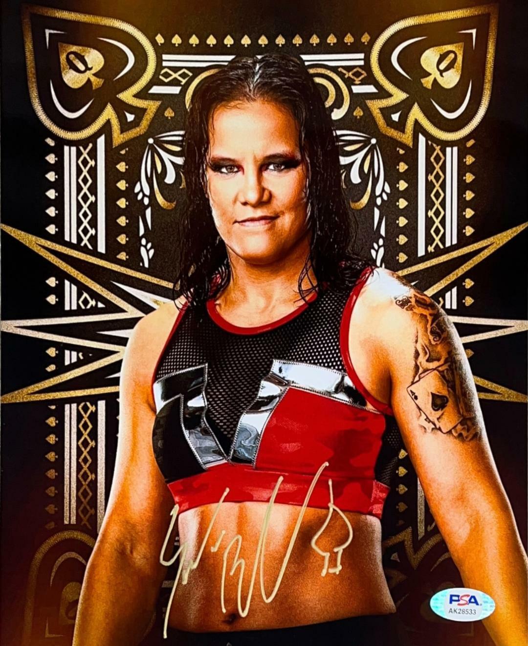 WWE SHAYNA BASZLER HAND SIGNED AUTOGRAPHED 8X10 Photo Poster painting WITH PROOF & PSA COA 2