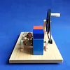 Hand-cranked AC/DC Generator Light Bulb