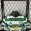 25/26 Player Celtic Long Sleeve Soccer Jersey Home