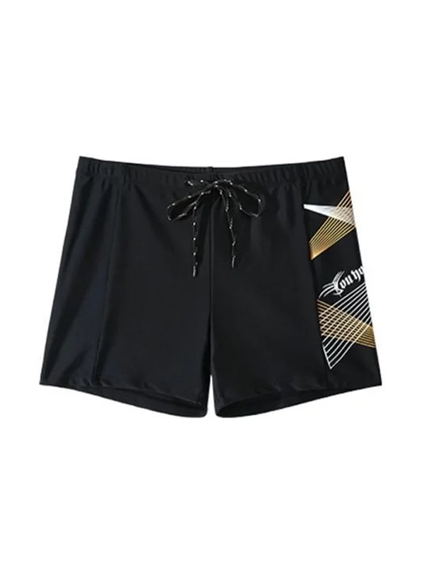 Men's Swimming Trunks Printed Surf Beach Shorts