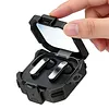 Earphone Case for Samsung Galaxy Buds 4 Pro/Buds 4 Safety Lock Shockproof Full Cover with Carabiner Headphone Accessories