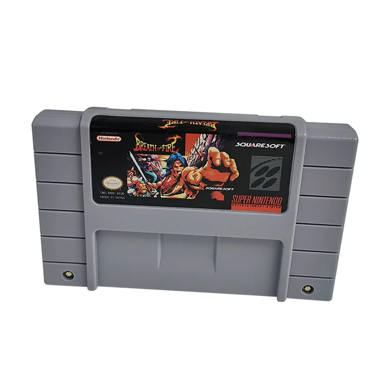 Breath of Fire SNES For Super Nintendo Entertainment System - 16 Bit US Version Game Cartridge