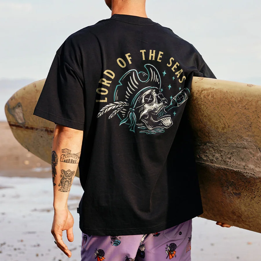 Lord Of The Seas Printed Men's T-shirts