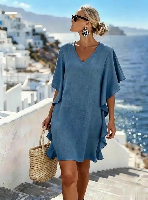 Women's Casual Solid Color Dress