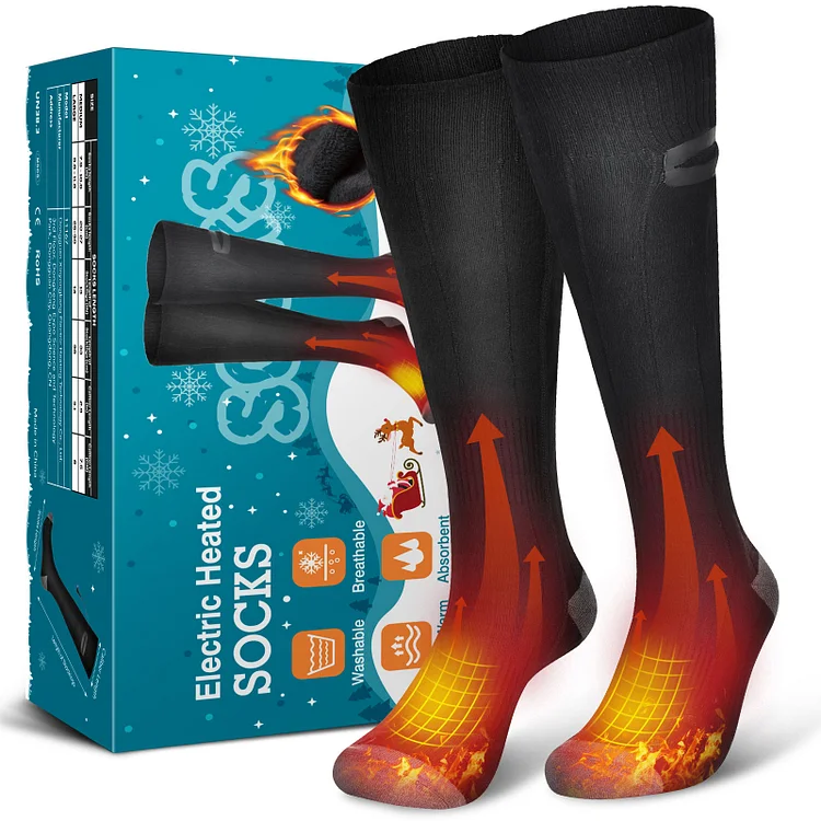 Going Out Keep Warm Electric Heating Socks