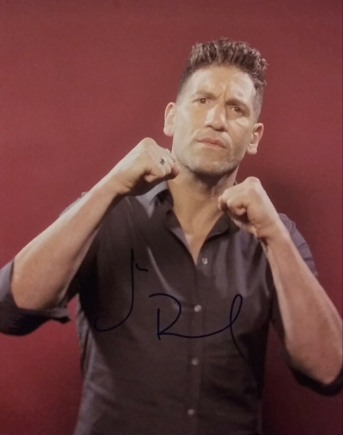 Jon Bernthal signed 8 x 10